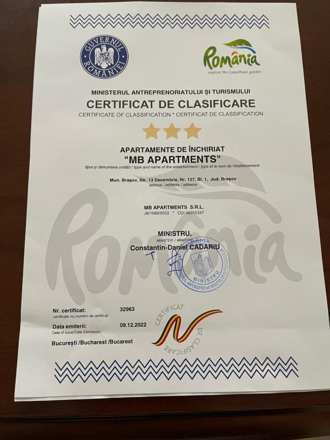 Mb Apartments 2 Braşov Buitenkant foto